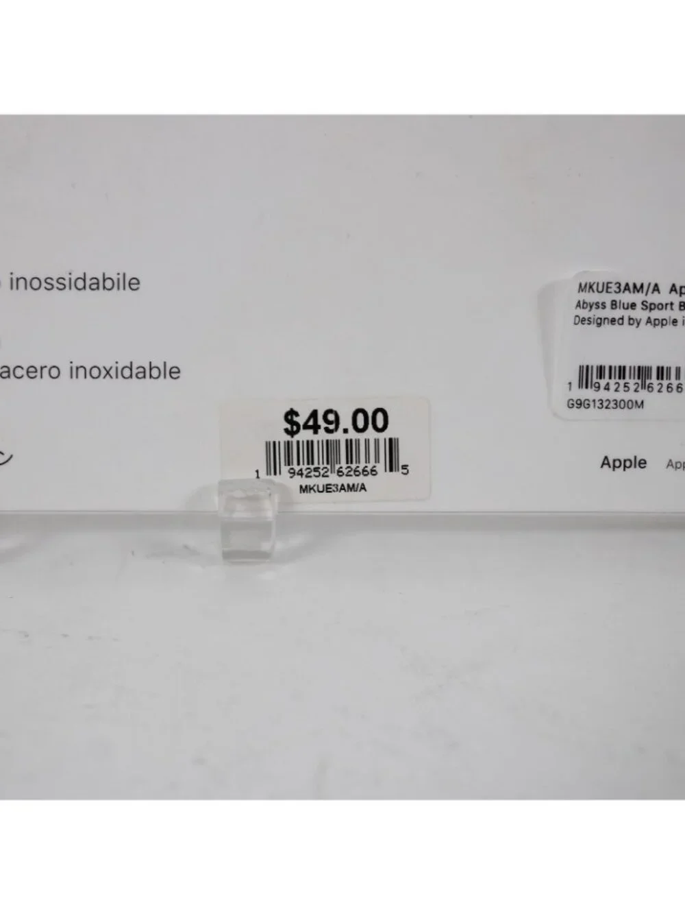 Apple Watch Band $49 SEALED Abyss Blue Sport Band 41mm Watch Band